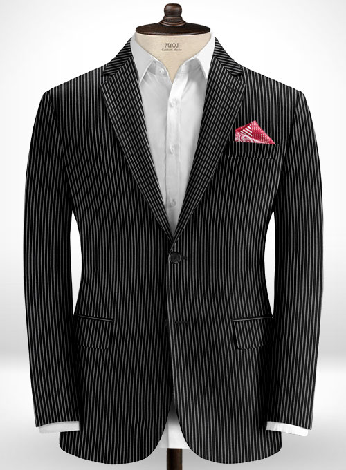 Cotton Aloisi Black Suit