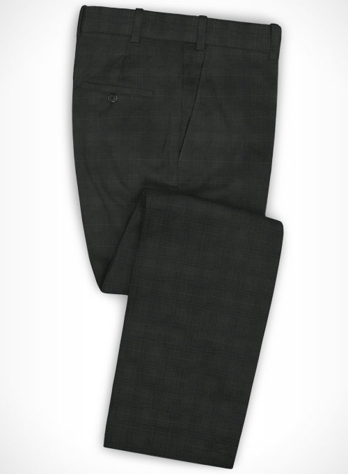 Cotton Stretch Accri Dark Gray Suit