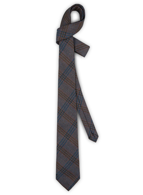 Tweed Tie - Country Blue