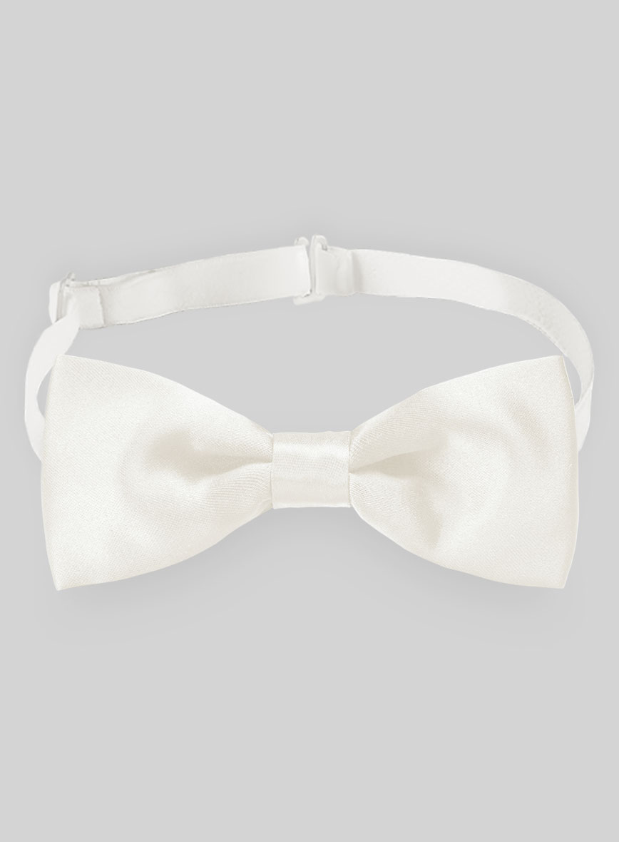 Cream Satin Bow