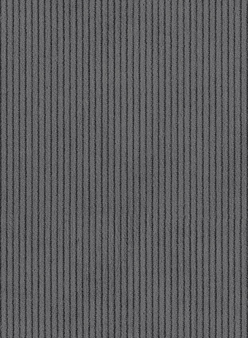 Dark Gray Thick  Corduroy Suit