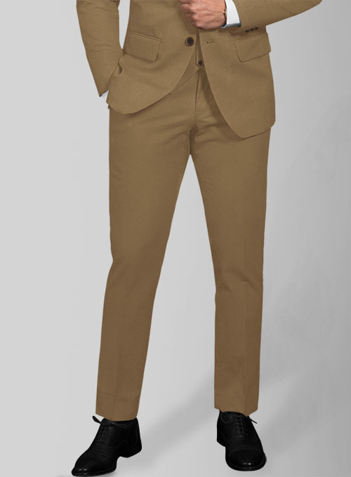 Dark Khaki Chino Suit