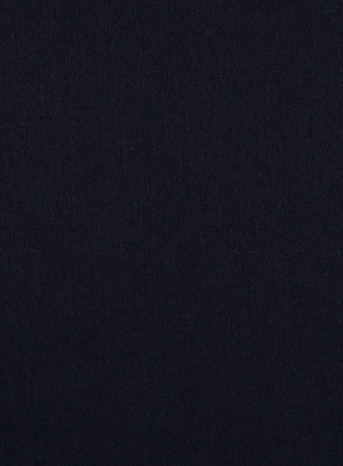 Dark Navy Flannel Wool Suit