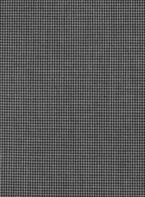 Dogtooth Wool Gray Suit