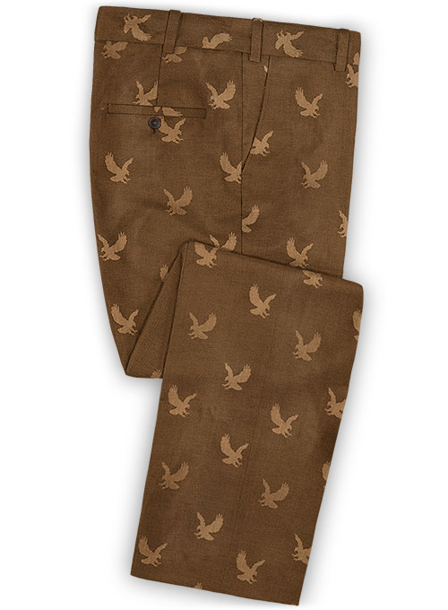 Eagle Dark Brown Wool Suit