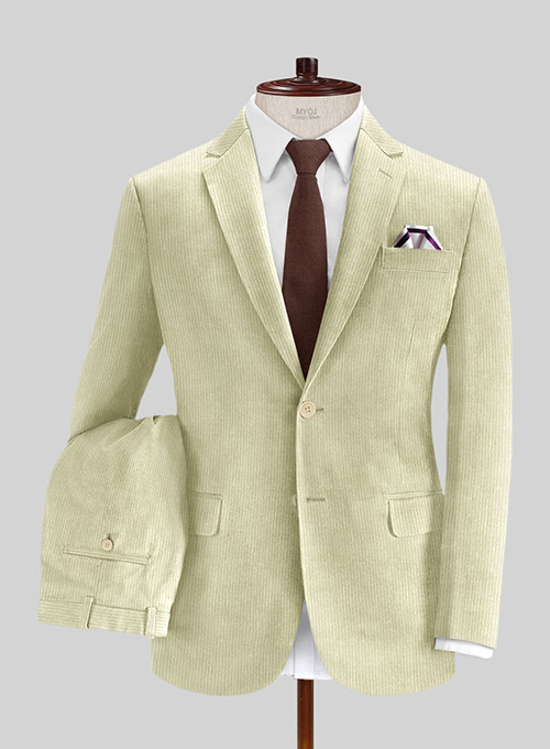 Fawn Thick Corduroy Suit