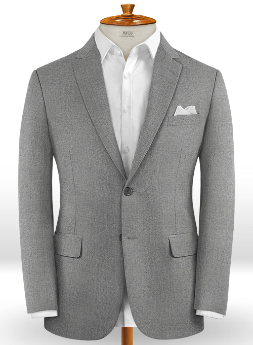 Frosted Mid Gray Terry Rayon Suit - Click Image to Close