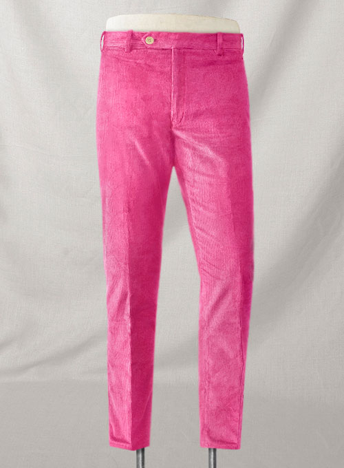 Fusica Pink Thick Corduroy Suit