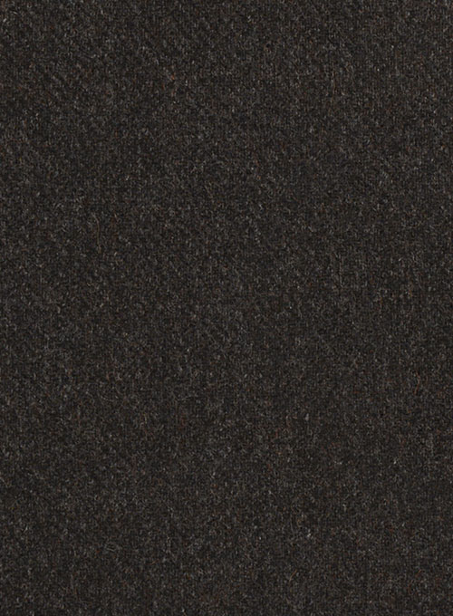 Gray Brown Heavy Tweed Suit