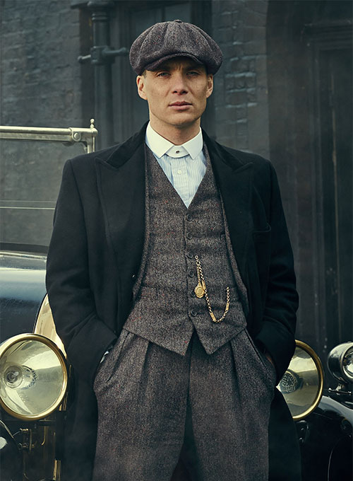 Peaky Blinders - Tommy's Gray Striped Flannel Suit » BAMF Style