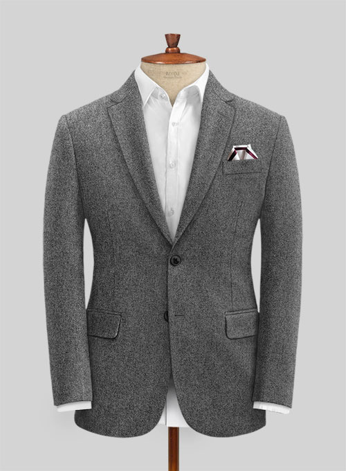 Gray Tweed Suit - Click Image to Close