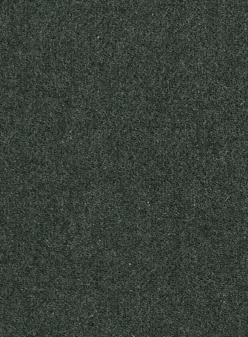 Green Heavy Tweed Pea Coat