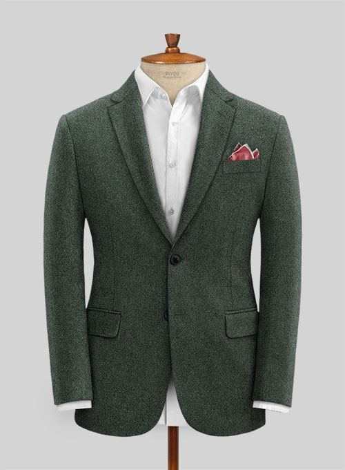 Green Heavy Tweed Suit - Click Image to Close