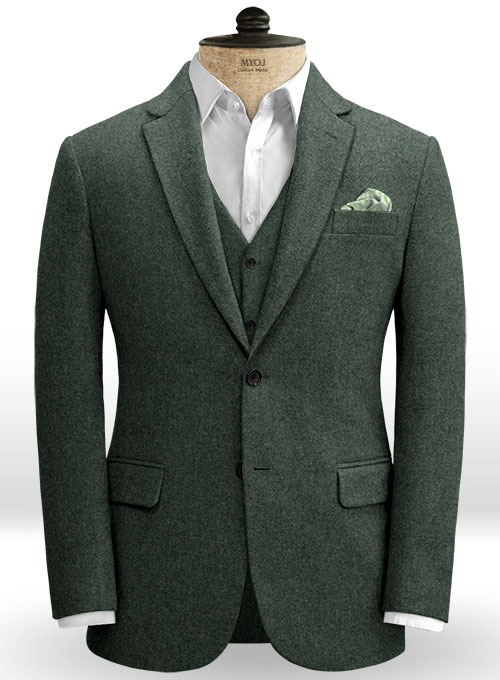 Green Heavy Tweed Suit - Click Image to Close