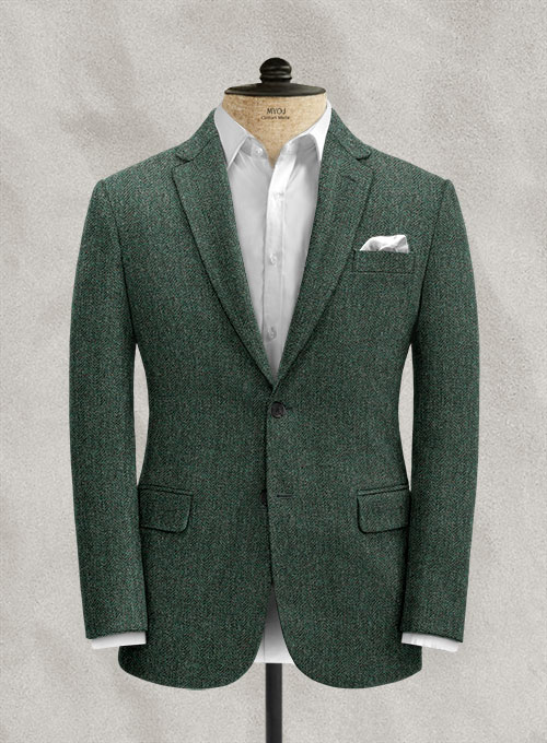 Haberdasher Green Tweed Suit - Click Image to Close