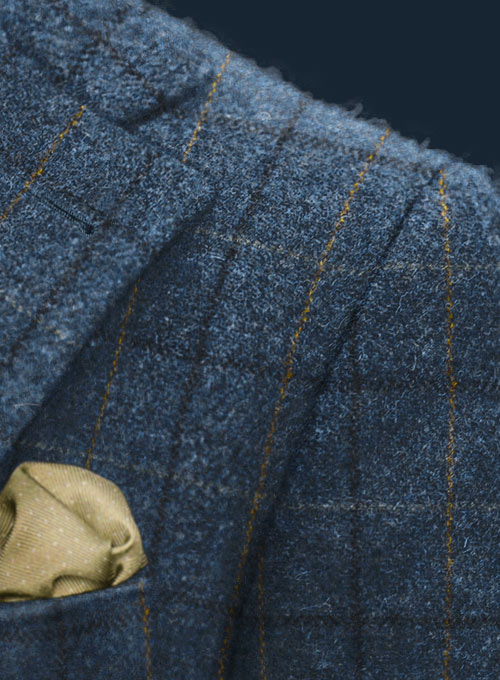 Harris Tweed Gordon Blue Suit