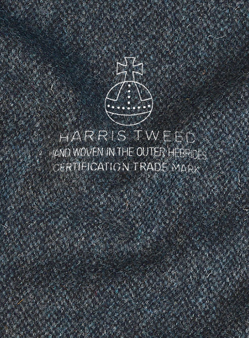 Harris Tweed Barley Blue Jacket