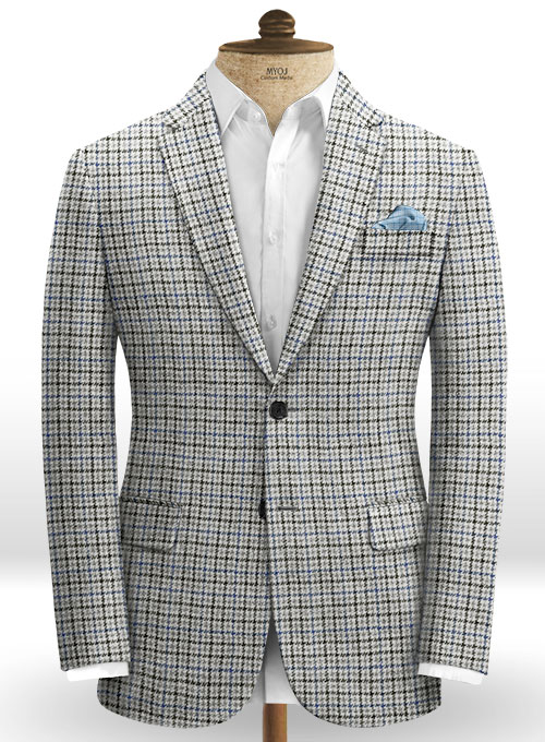 Harris Tweed Classic White Suit