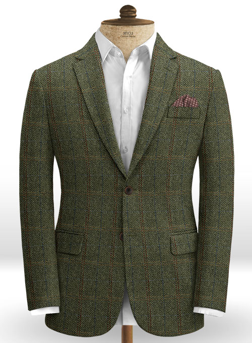 Harris Tweed Country Green Suit