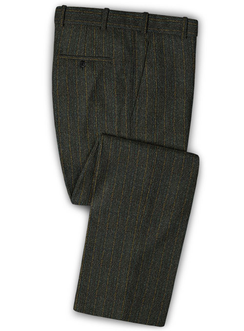 Harris Tweed Melange Stripe Suit