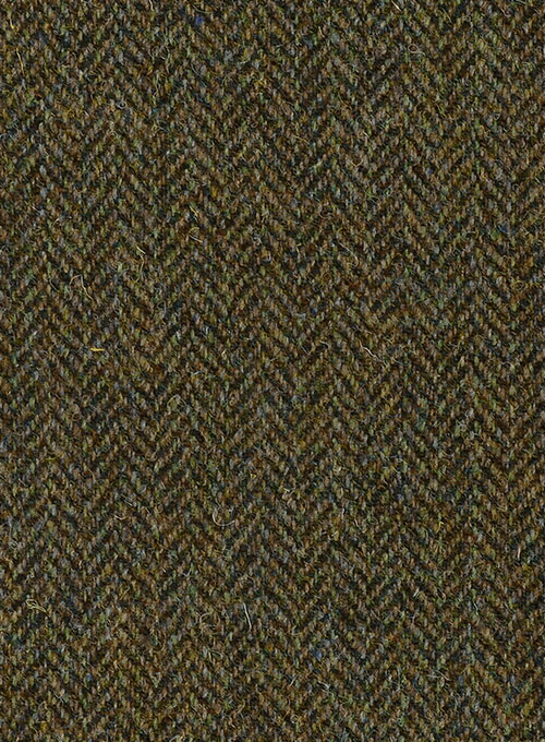 Harris Tweed Ridge Brown Herringbone Suit