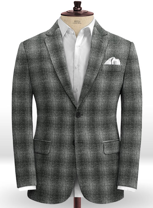 Harris Tweed Scot Gray Suit