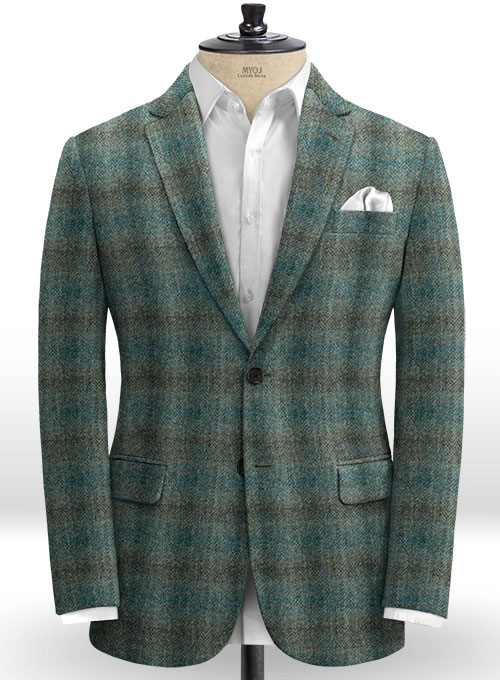 Harris Tweed Scot Green Suit