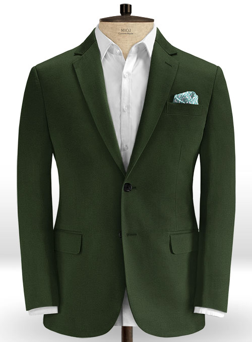 Heavy Olive Chino Suit