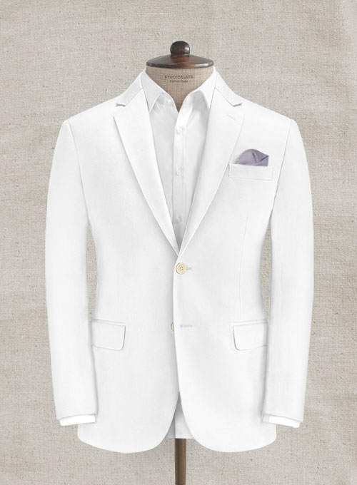 Heavy White Chino Suit