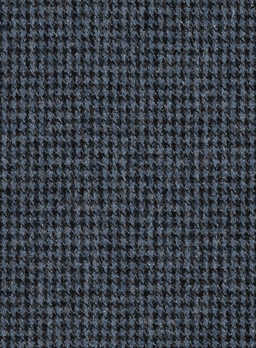 Houndstooth Blue Tweed Suit