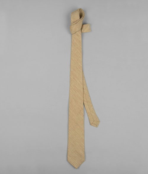 Italian Linen Tie - Zod Beige