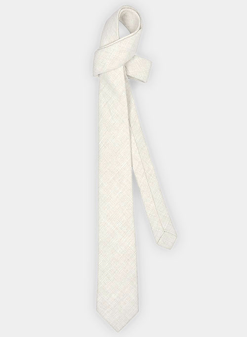 Italian Linen Tie - Meadow