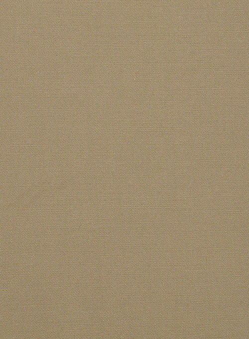 Italian Beige Cotton Stretch Suit