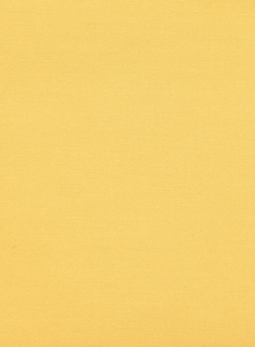 Italian Biella Yellow Cotton Suit