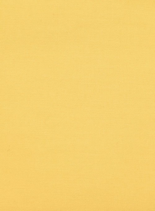 Italian Biella Yellow Cotton Suit