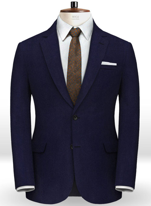 Italian Blue Wool Suit