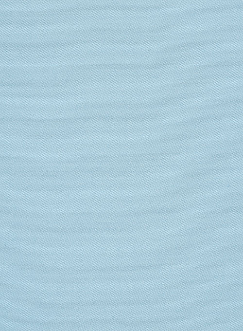 Italian Calm Blue Cotton Suit