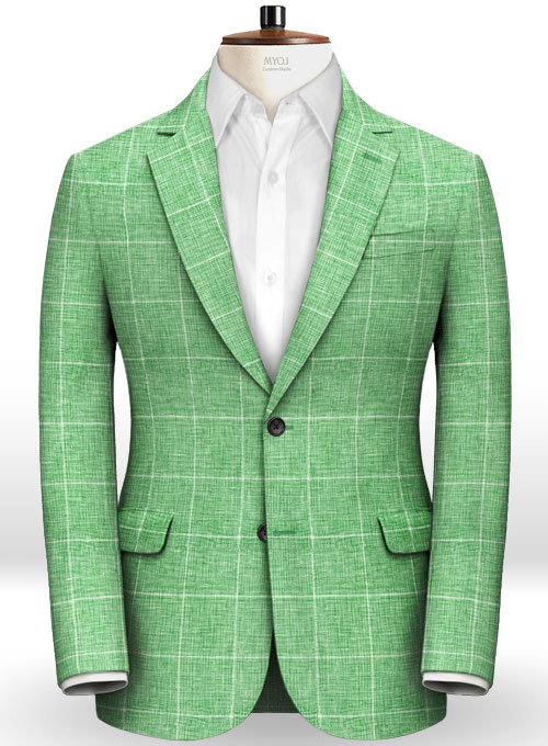 Italian Grassland Linen Suit : Made To Measure Custom Jeans For Men ...