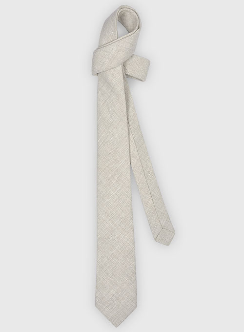 Italian Linen Tie - Meadow - Click Image to Close