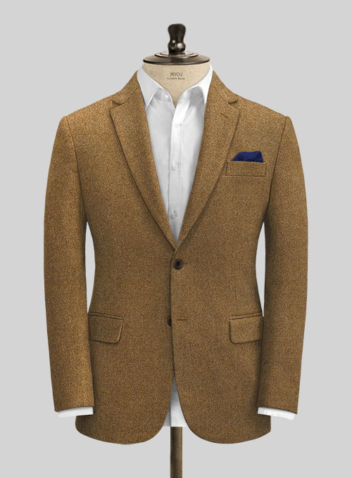 Italian Credi Mid Brown Tweed Suit
