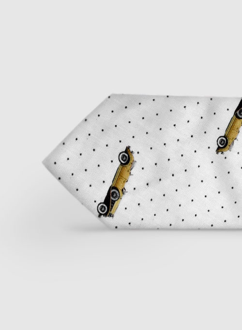 Italian Cotton Tie - Duesenberg - Click Image to Close