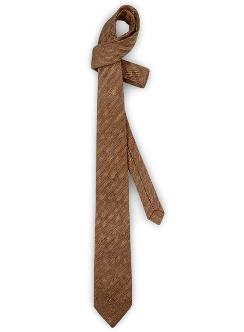 Italian Linen Tie - Corozo