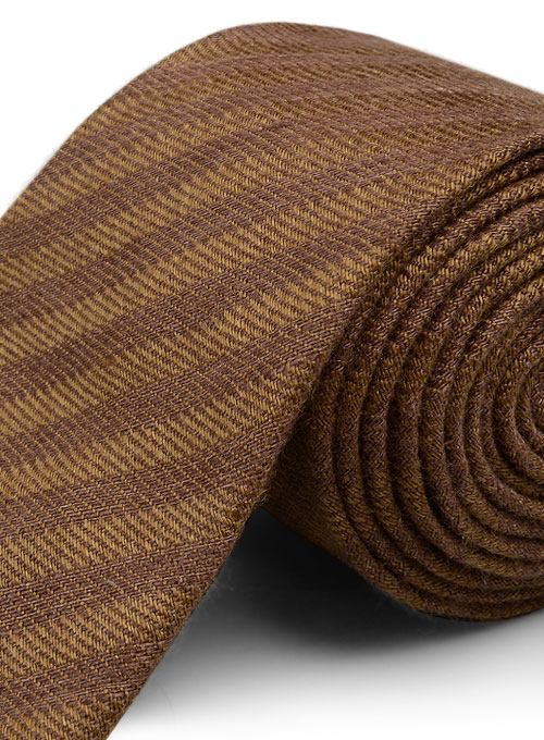 Italian Linen Tie - Corozo