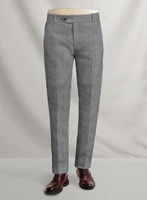 Italian Linen Ariol Checks Suit