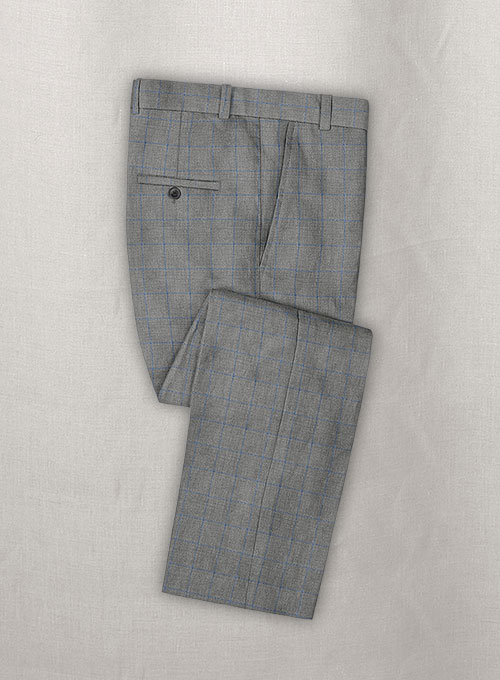 Italian Linen Ariol Checks Suit