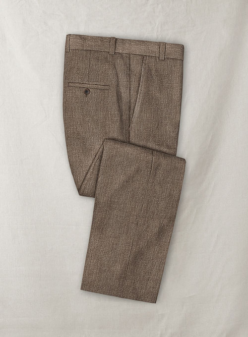 Italian Linen Bella Brown Suit