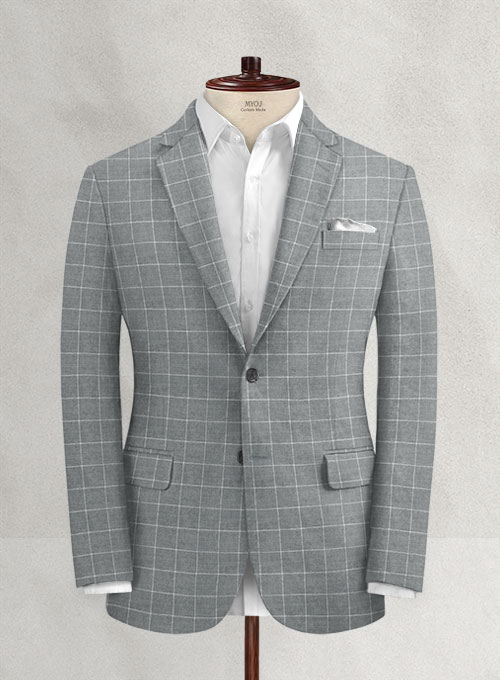 Italian Linen Chena Checks Suit