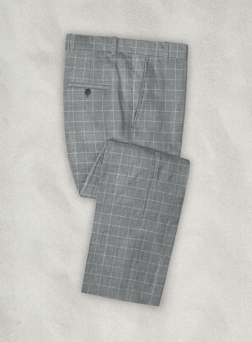 Italian Linen Chena Checks Suit