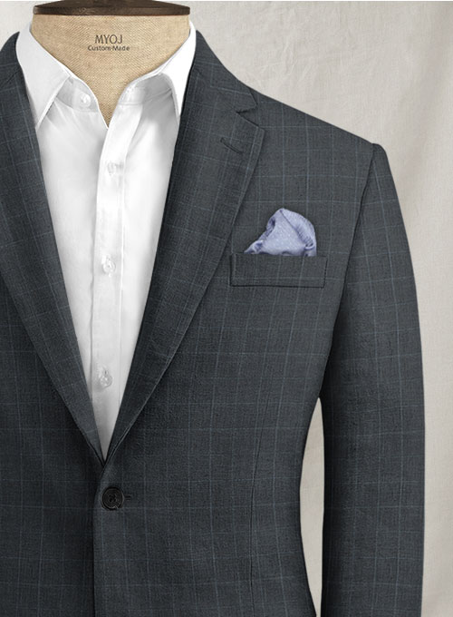 Italian Linen Lunia Checks Suit