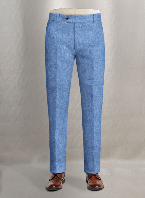 Italian Linen Mineral Blue Suit